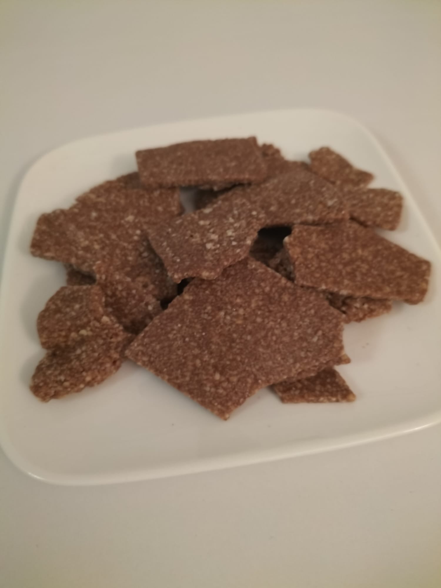 Nougatine de cajou au chocolat